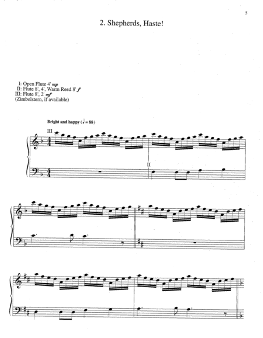 In Dulci Jubilo: Four Faces of a Folksong Organ scores gallery preview page 3
