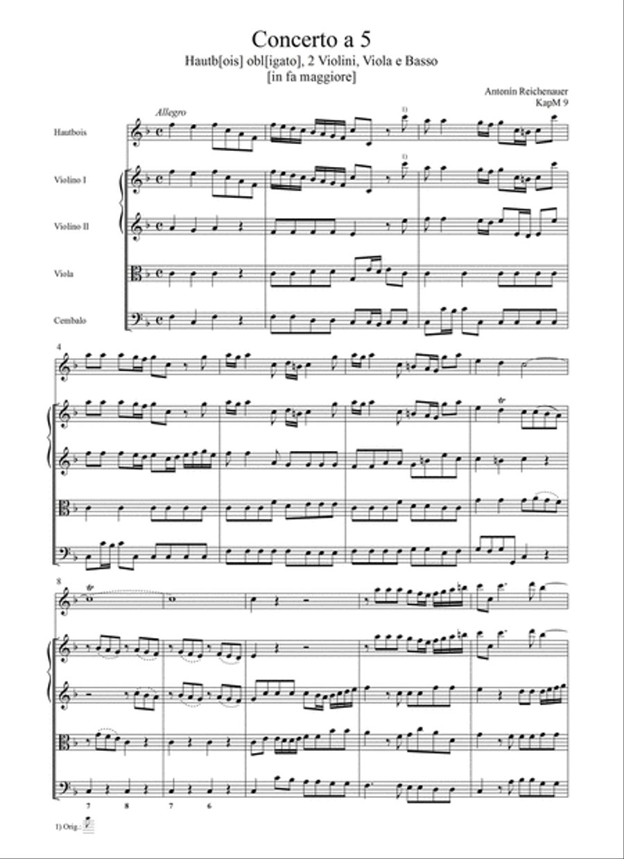 3 Concerti (KapM 9, 10, 11)(Ms, D-Dl) String Orchestra scores gallery preview page 2