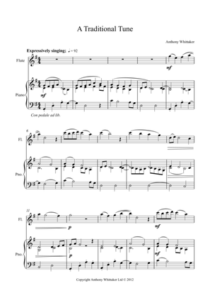 A Traditional Tune for Flute and Piano