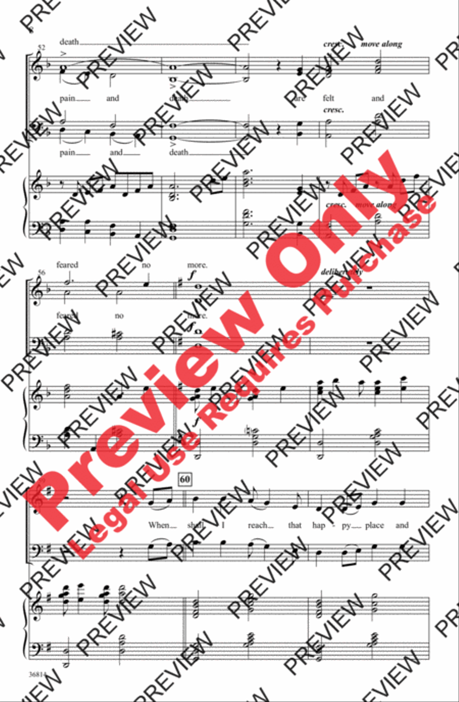 On Jordan's Stormy Banks On Jordan's Stormy Banks 4-Part scores gallery preview page 8