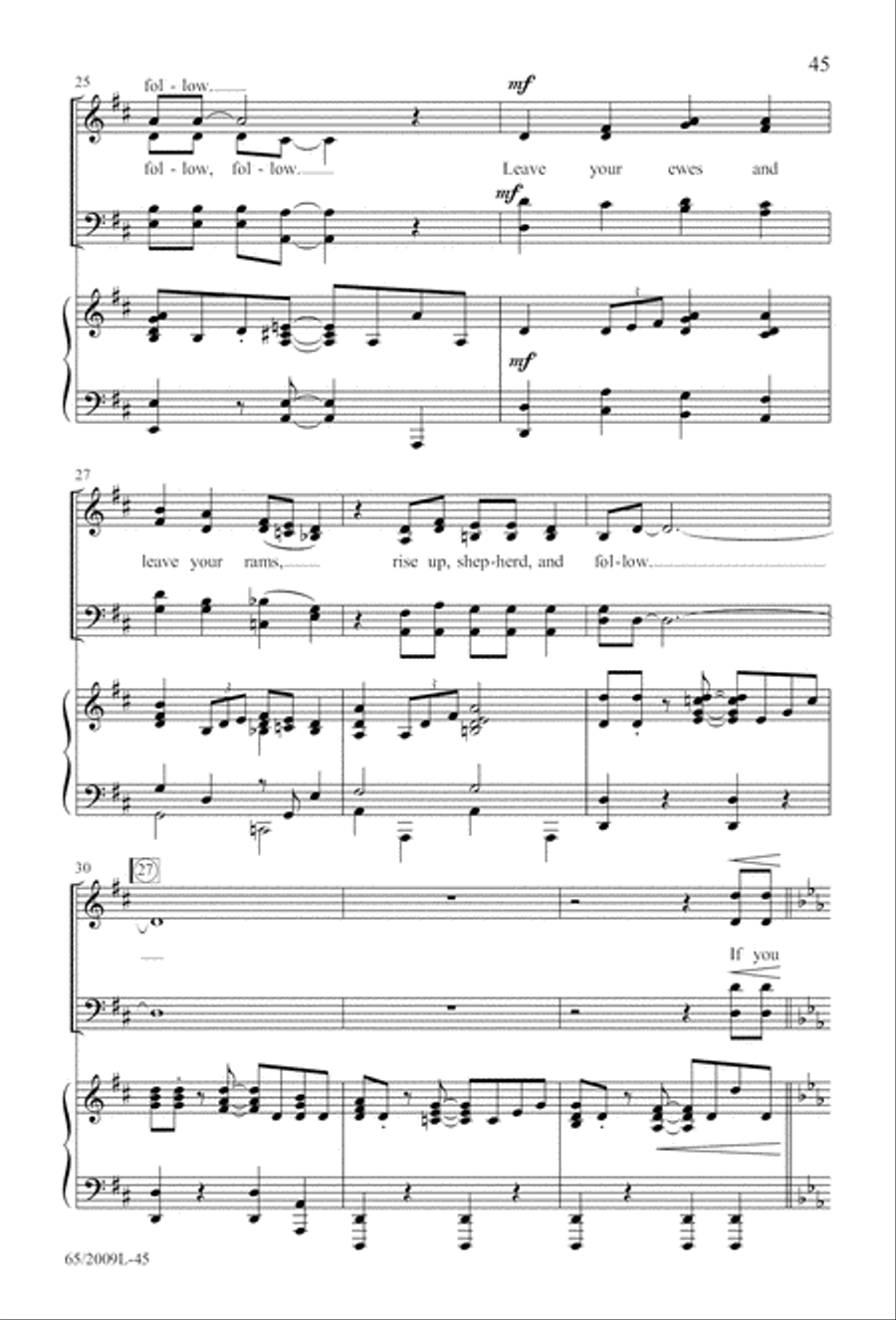 Rise Up! A New Light A-Comin’ 4-Part scores gallery preview page 46