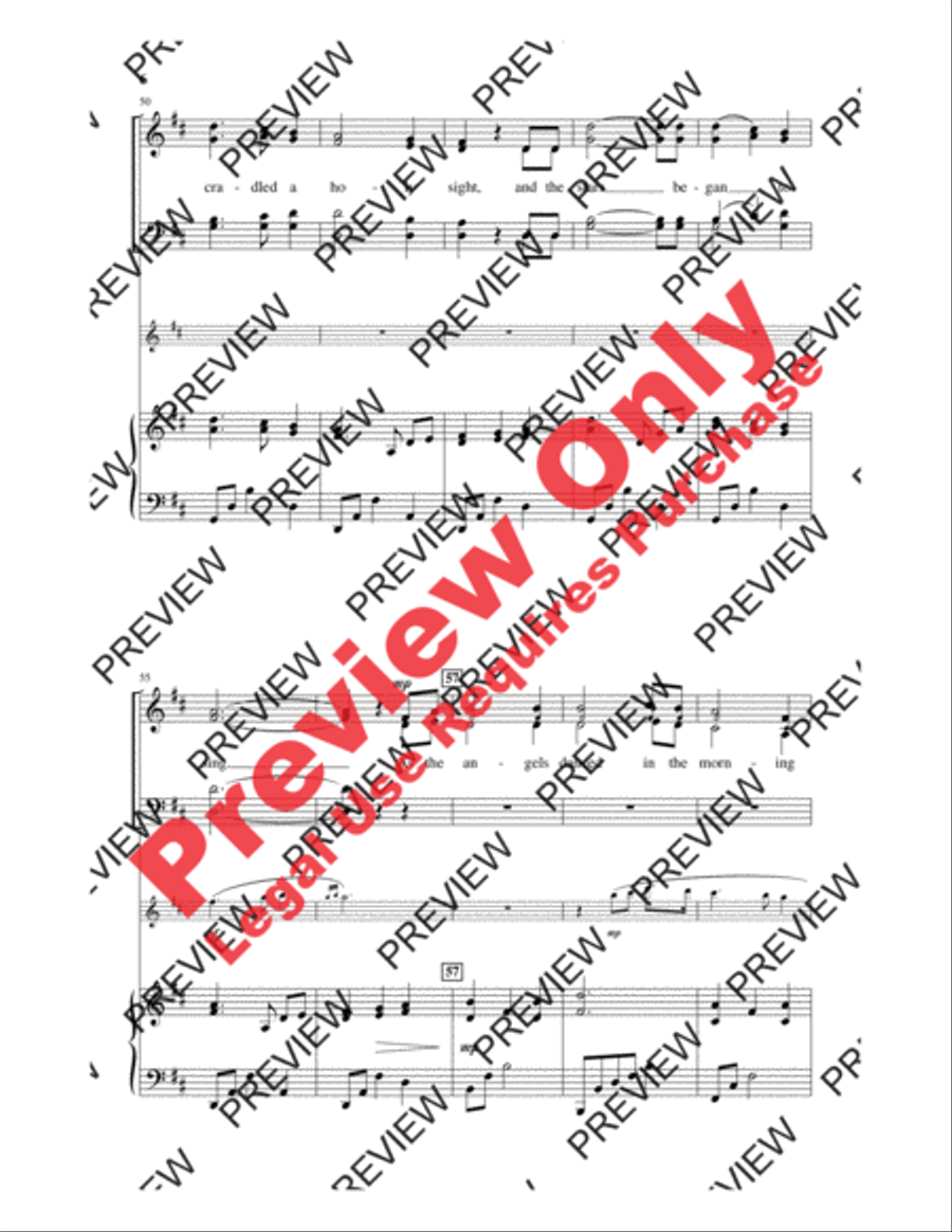 Celtic Christmas Lullaby Celtic Christmas Lullaby 4-Part scores gallery preview page 6