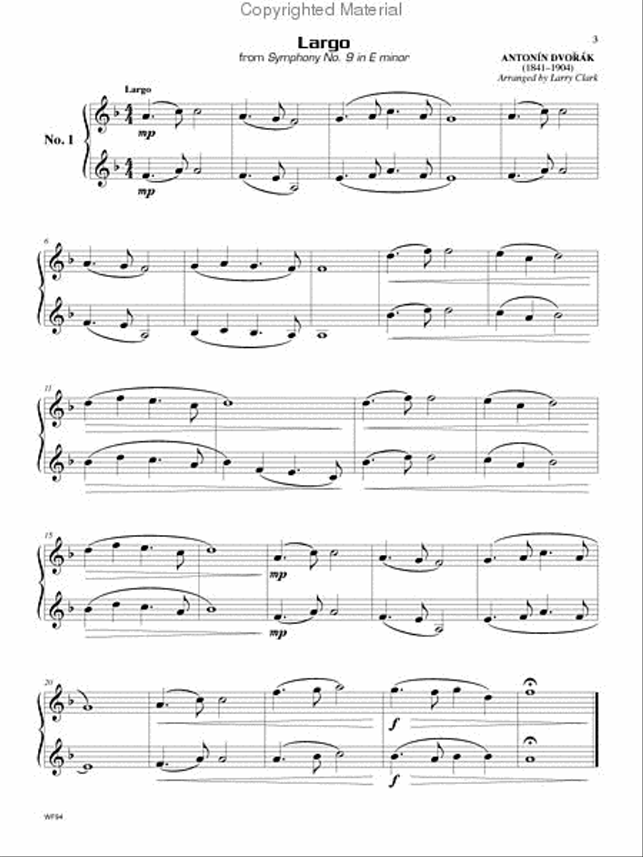 Compatible Duets for Winds B-Flat Clarinet scores gallery preview page 2