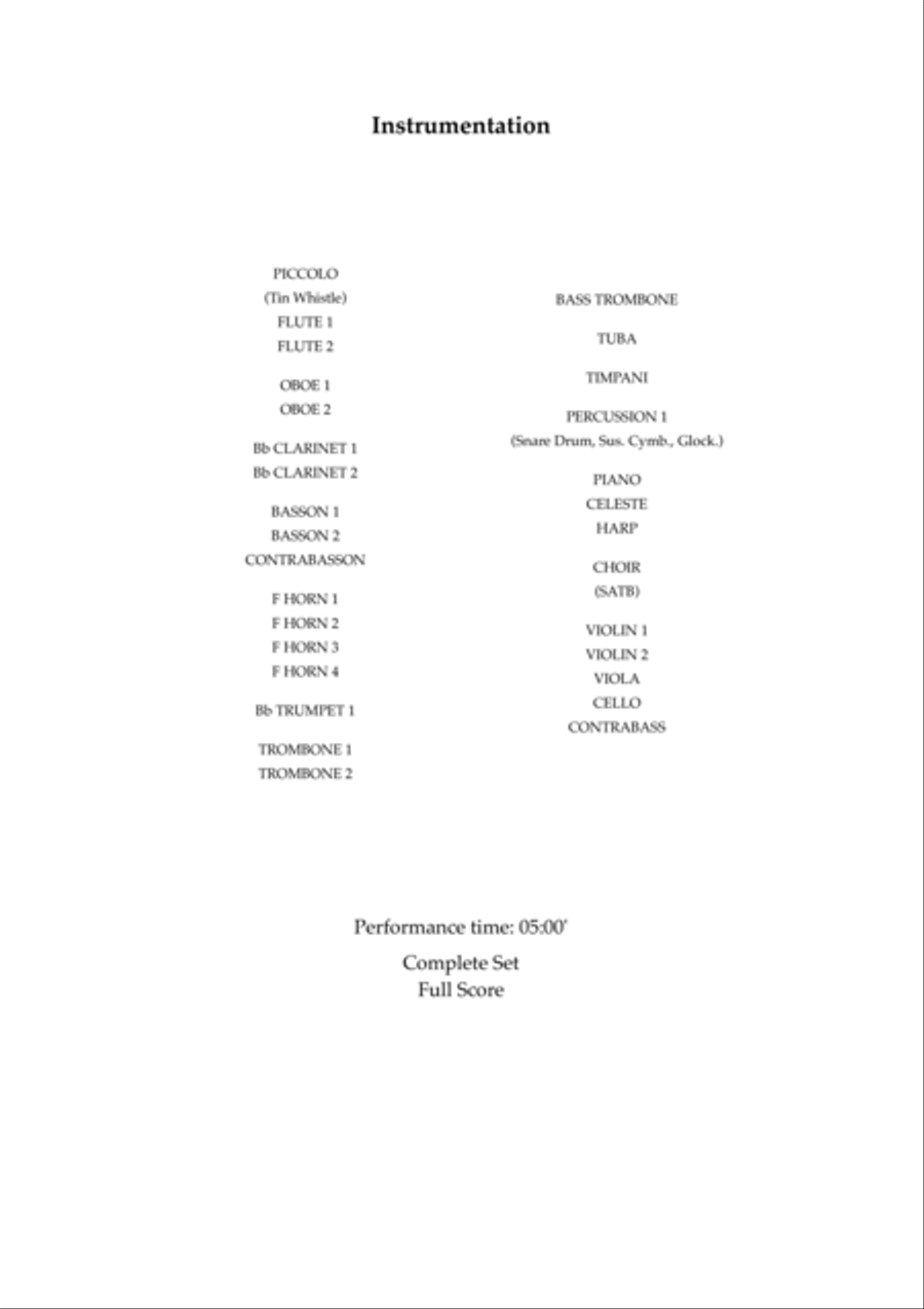 Only The Beginning Of The Adventure Full Orchestra scores gallery preview page 3