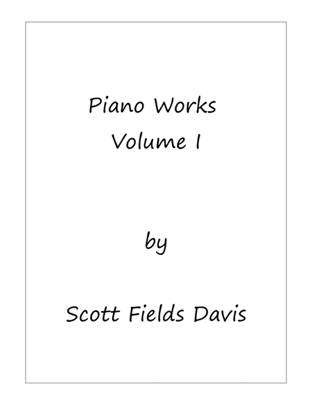 Piano Works Volume I image number null