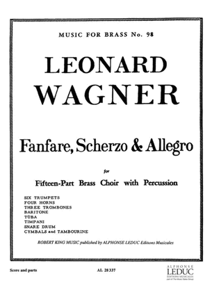 Fanfare, Scherzo And Allegro (ensemble-brass 8 Or More)