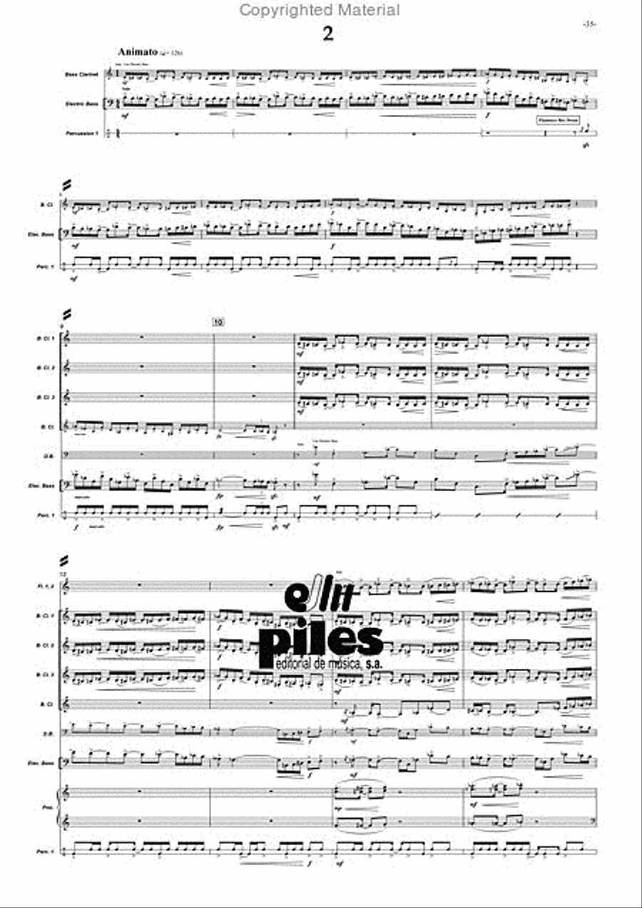 Duende Duende Concert Band scores gallery preview page 36