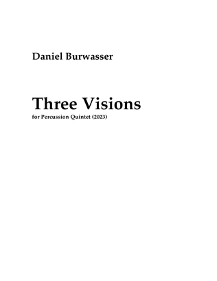 Book cover for Three Visions