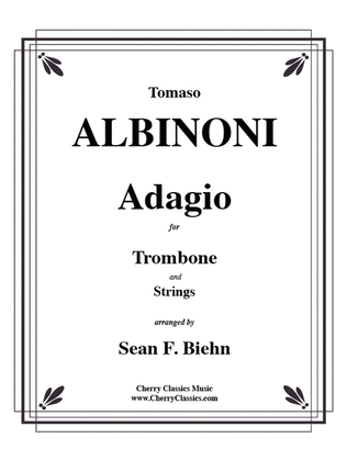 Book cover for Adagio for Trombone and Strings