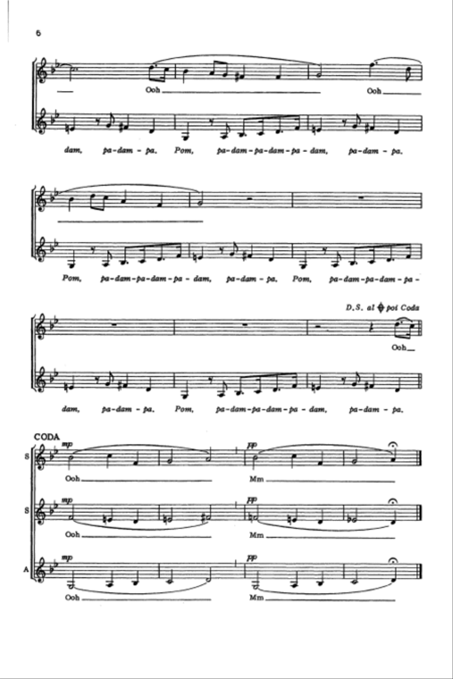Quiet Solitude (Visa Från Utanmyra) SSA scores gallery preview page 5