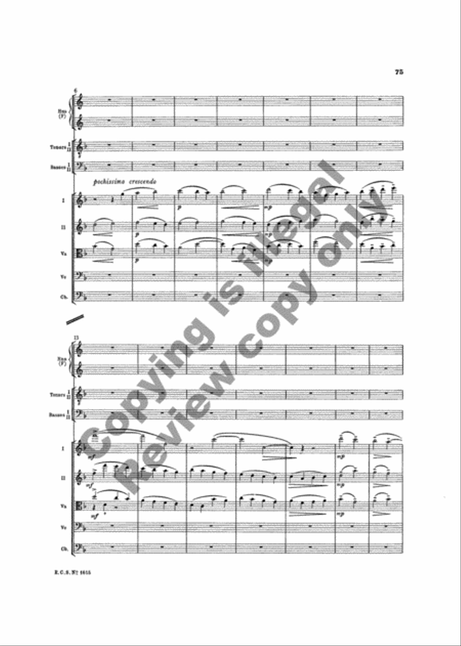 The Testament of Freedom (Additional Orchestra Score) Choir scores gallery preview page 40