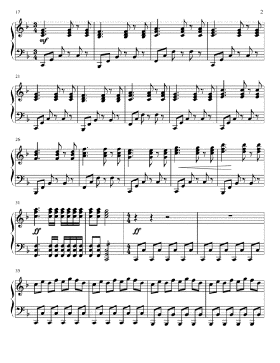 KITTENS FROLICKING Piano Method scores gallery preview page 2