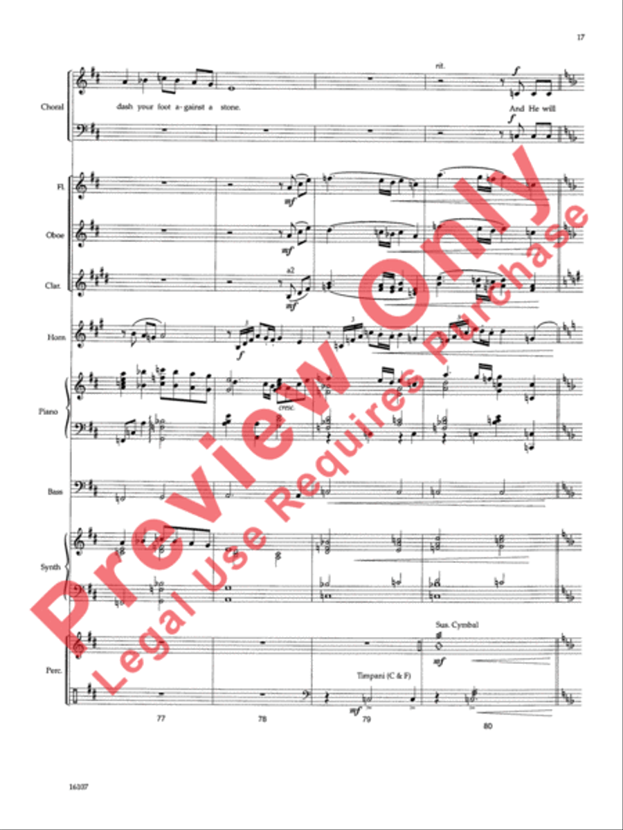 On Eagle's Wings On Eagle's Wings Choir scores gallery preview page 42