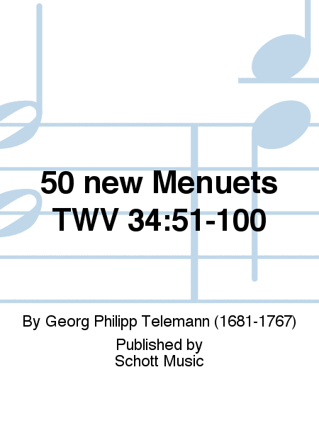 50 new Menuets TWV 34:51-100