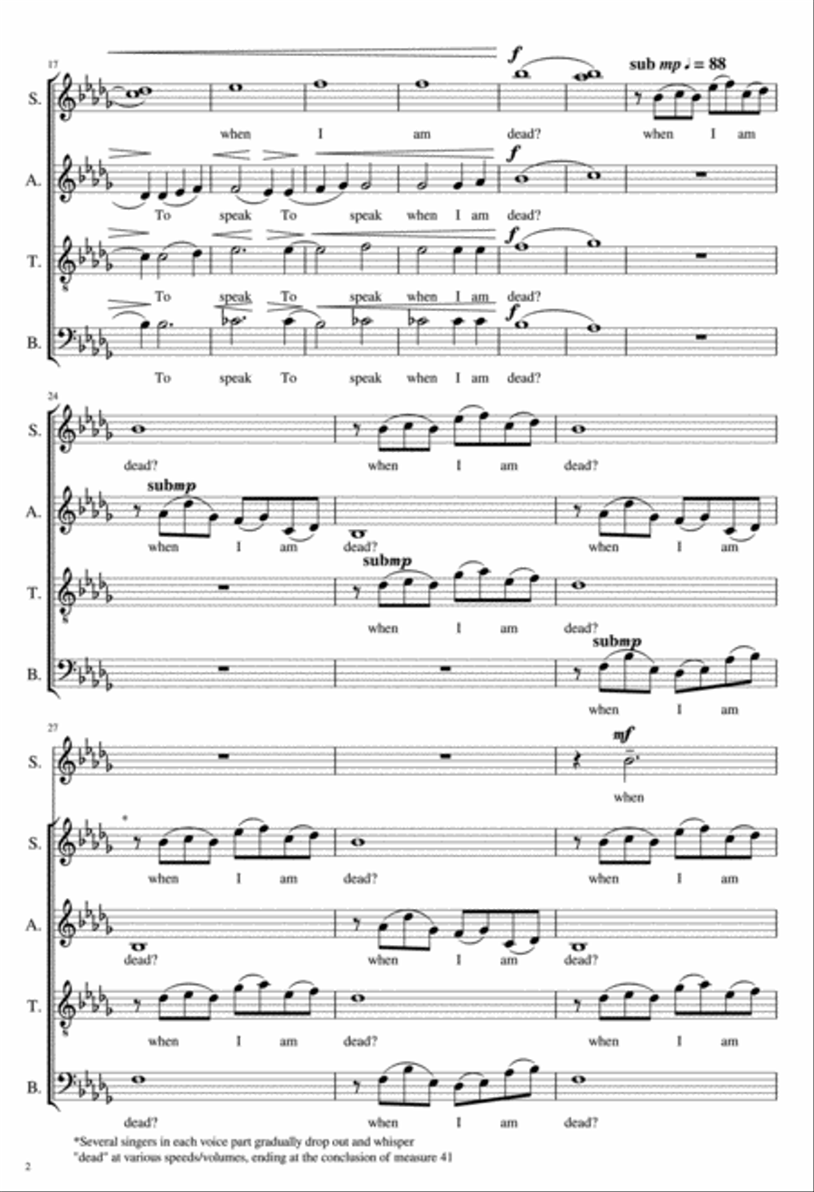 After Death After Death Divisi scores gallery preview page 2