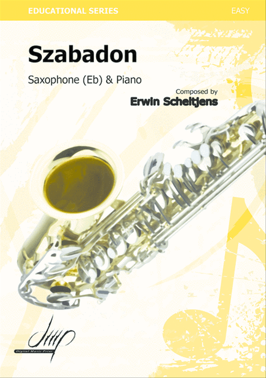 Szabadon Alto Saxophone scores gallery preview page 1