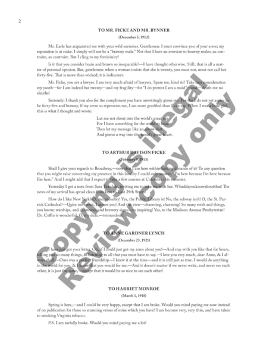 Letters from Edna Letters from Edna Mezzo-Soprano Voice scores gallery preview page 21