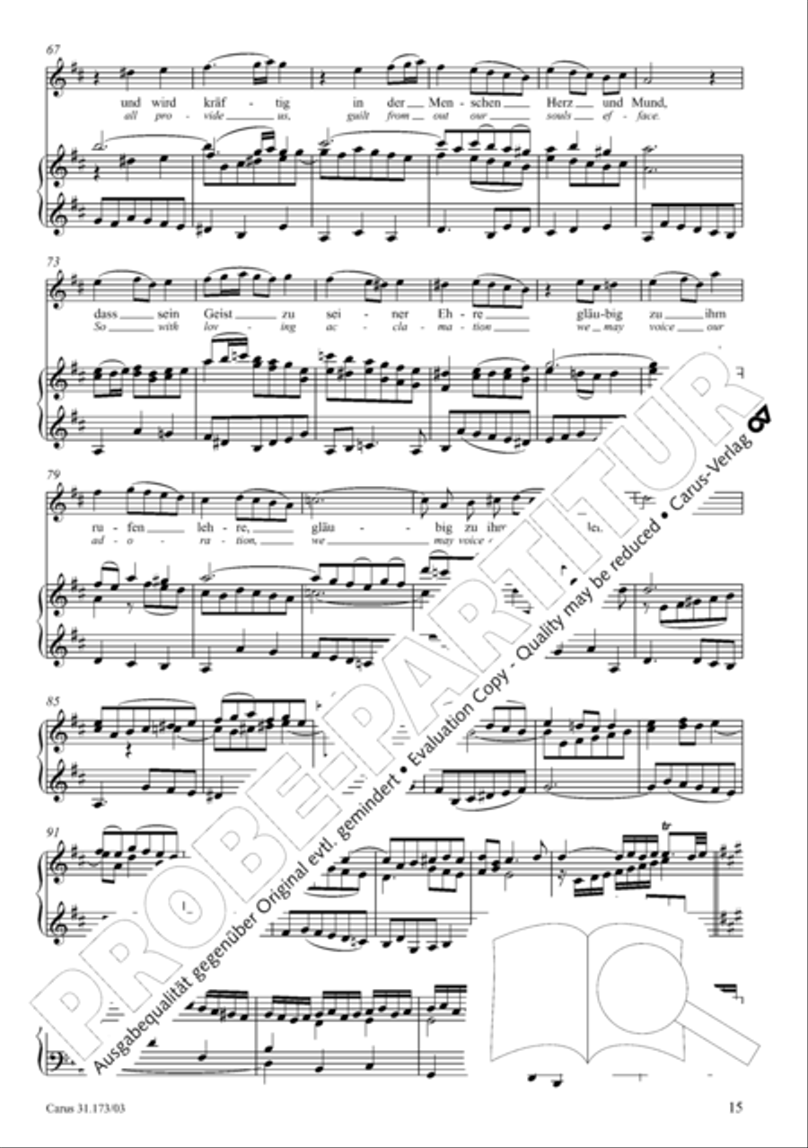 Exalted flesh and blood (Erhohtes Fleisch und Blut) 4-Part scores gallery preview page 16