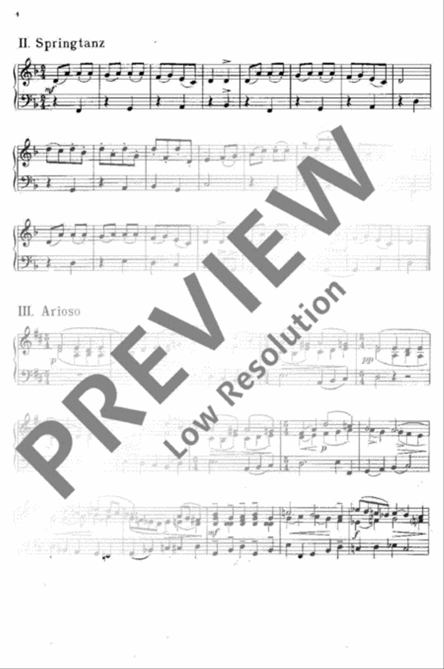 Zwölf Vortragsstücke im alten Stil Accordion scores gallery preview page 5
