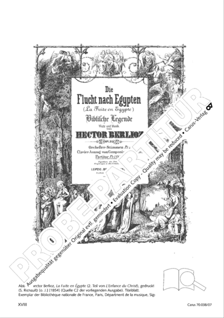 L'Enfance du Christ 4-Part scores gallery preview page 20