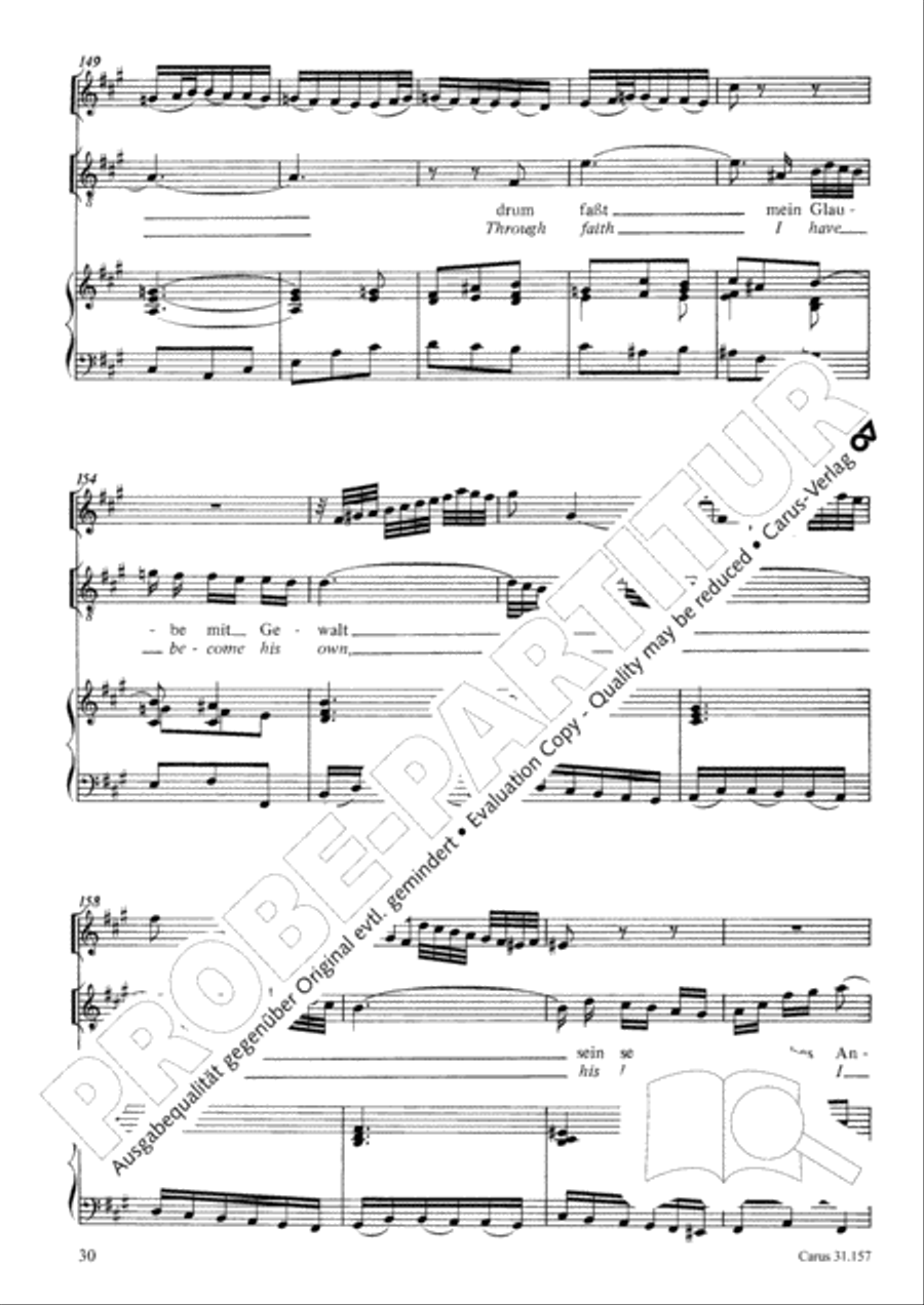 Lord, do not depart until I am blessed (Ich lasse dich nicht, du segnest mich denn) TB scores gallery preview page 31