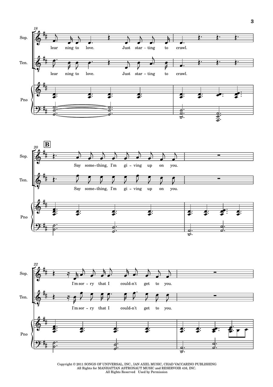 Say Something Chamber Music scores gallery preview page 4