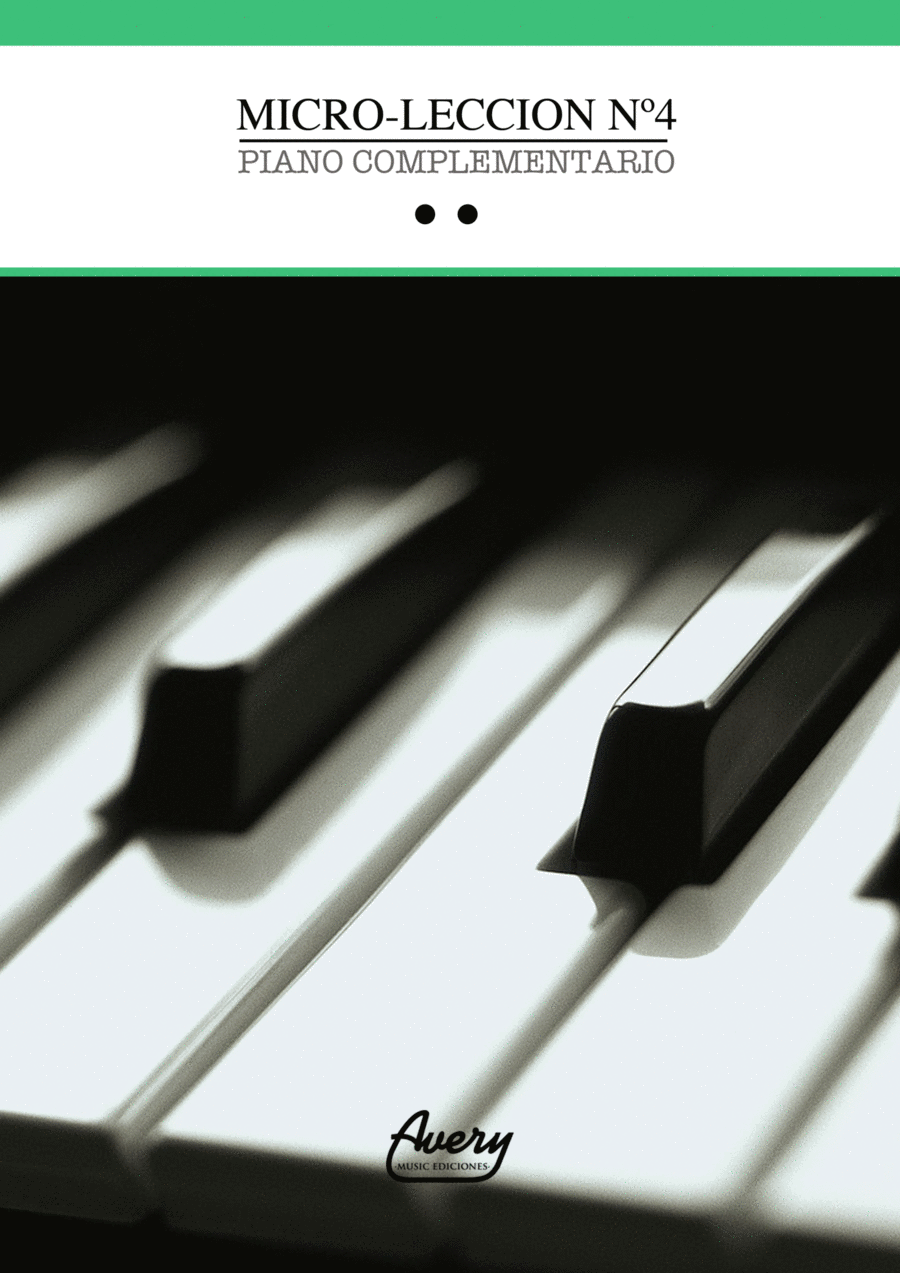 Micro-lección nº4 Piano Method scores gallery preview page 1