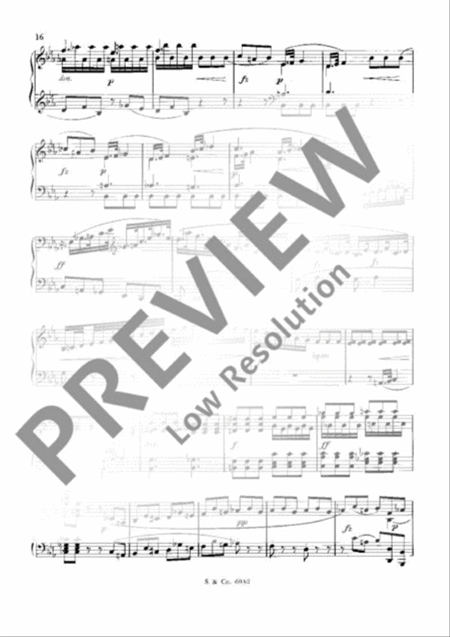 Sonata G minor Sonata G minor Piano Solo scores gallery preview page 19
