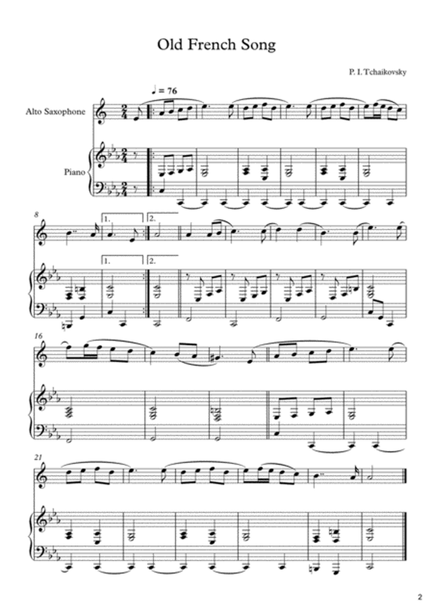10 Easy Classical Pieces For Alto Saxophone & Piano Vol. 5