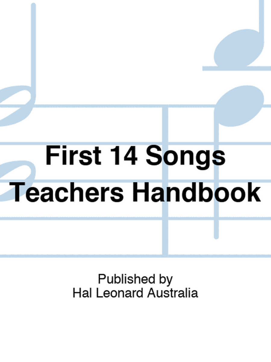 First 14 Songs Teachers Handbook