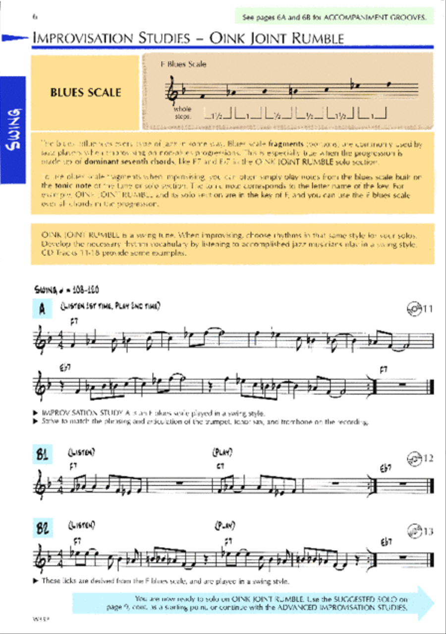 Standard of Excellence Advanced Jazz Ensemble Book 2, Piano Jazz Ensemble scores gallery preview page 2