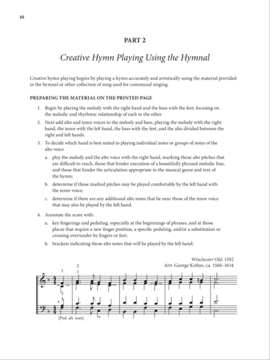 Creative Hymn Playing: Improvisation, Exercises, and Repertoire Organ scores gallery preview page 5