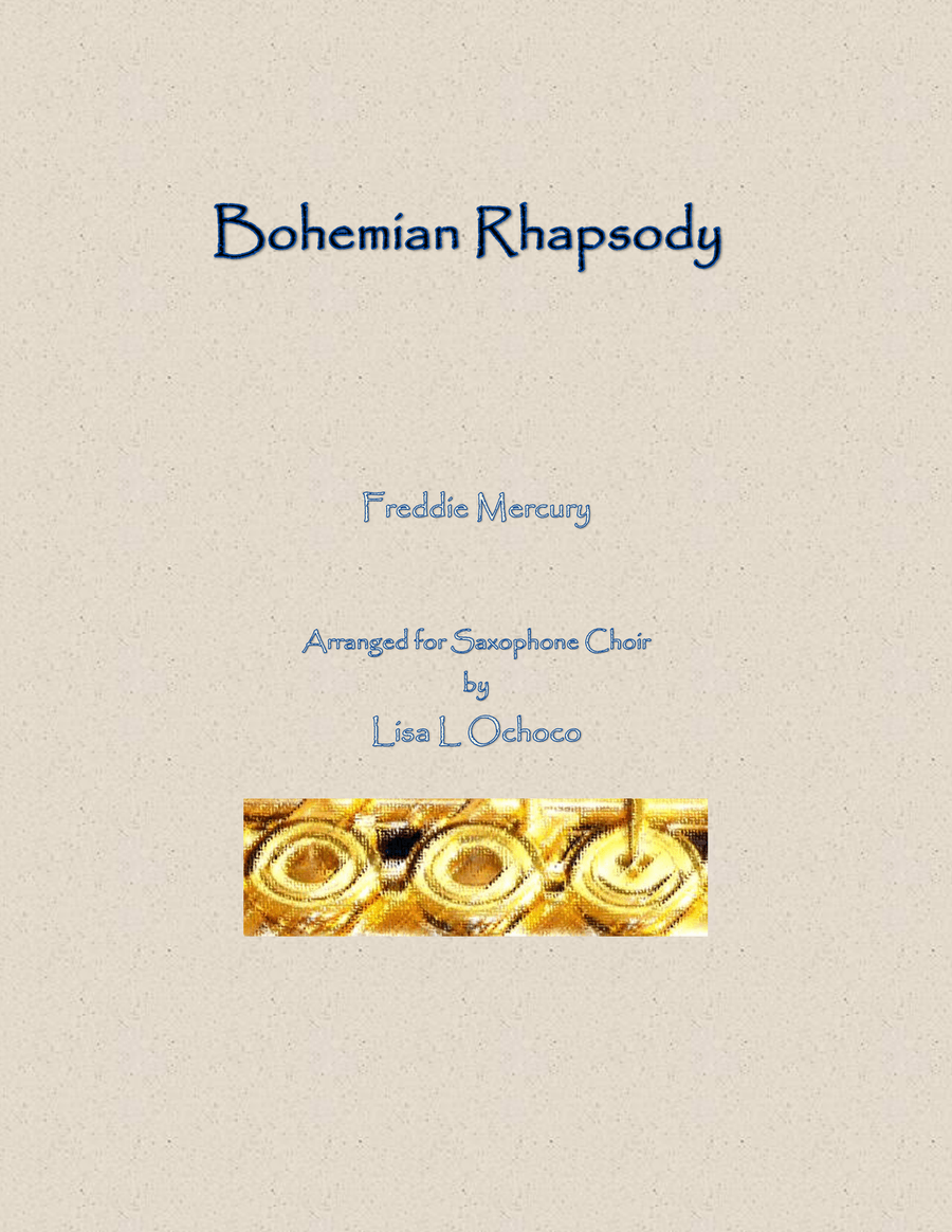 Bohemian Rhapsody Woodwind Ensemble scores gallery preview page 1
