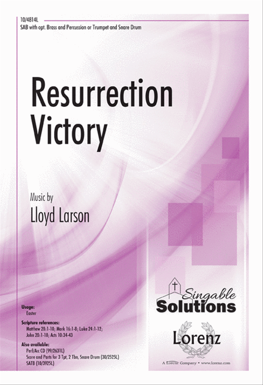 Resurrection Victory 3-Part scores gallery preview page 1