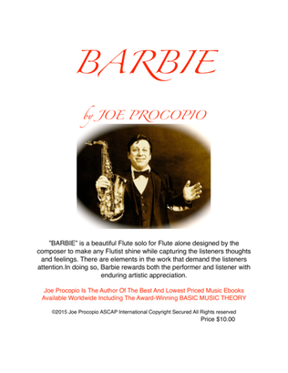 BARBIE FLUTE SOLO by Joe Procopio