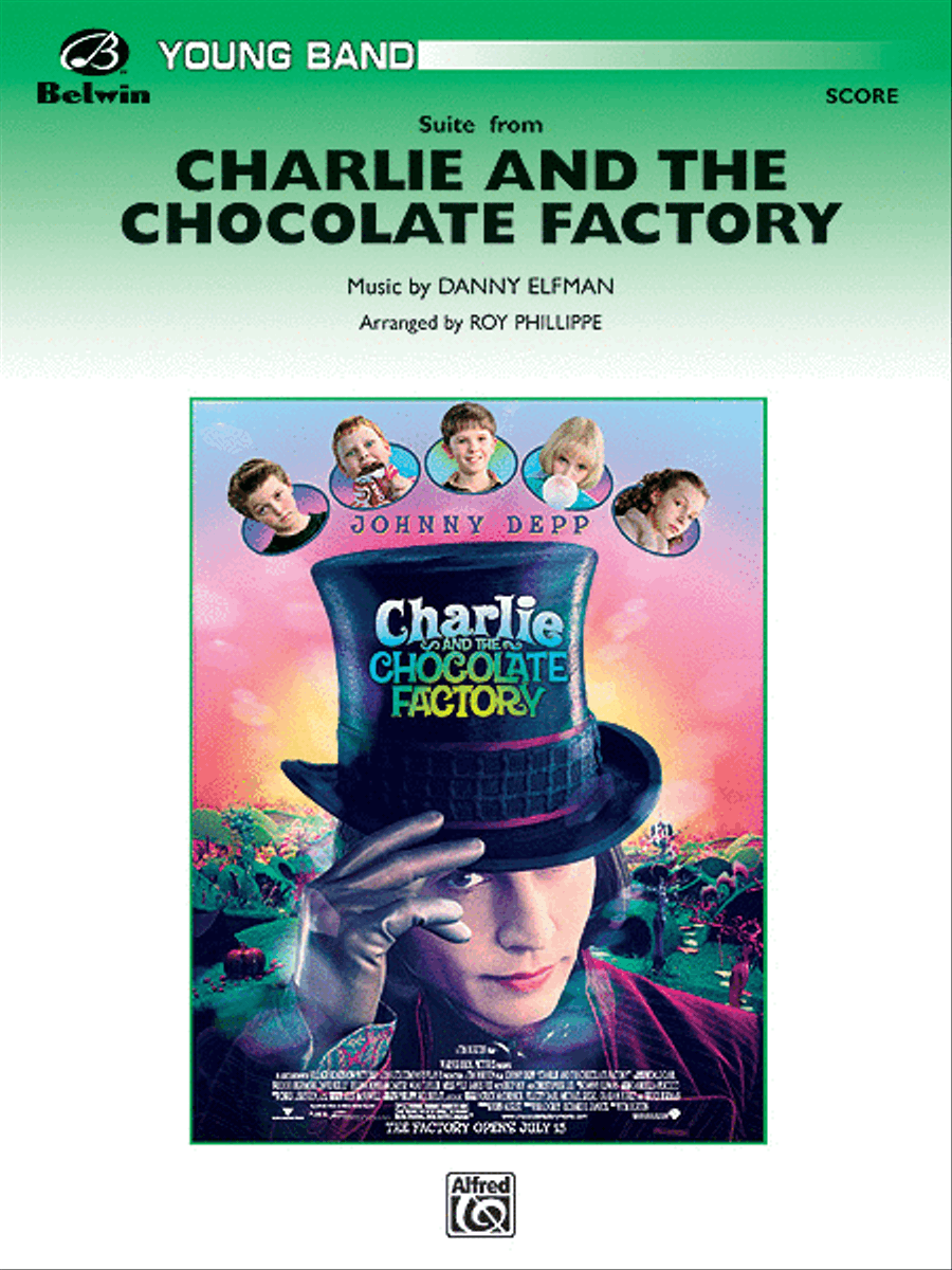 Charlie and the Chocolate Factory, Suite from Concert Band scores gallery preview page 1