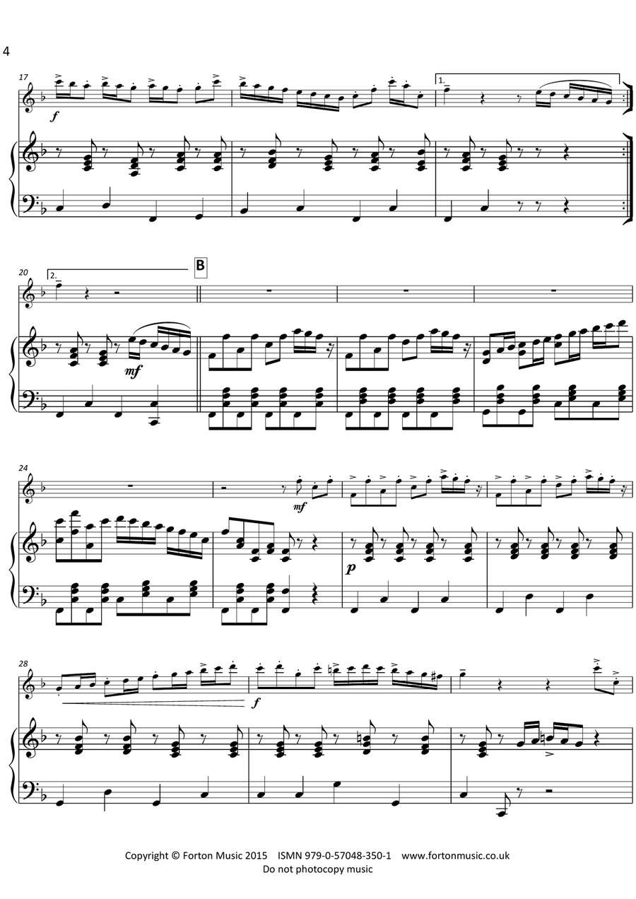The Jolly Jester Flute - Digital Sheet Music page 4