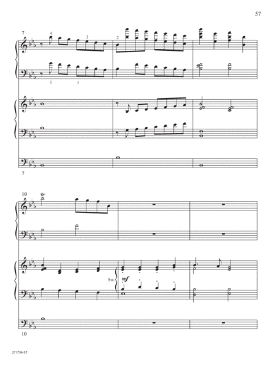 Grace So Amazing Grace So Amazing Organ scores gallery preview page 28