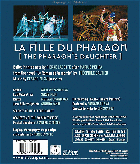 Pharaoh's Daughter: La Fille D