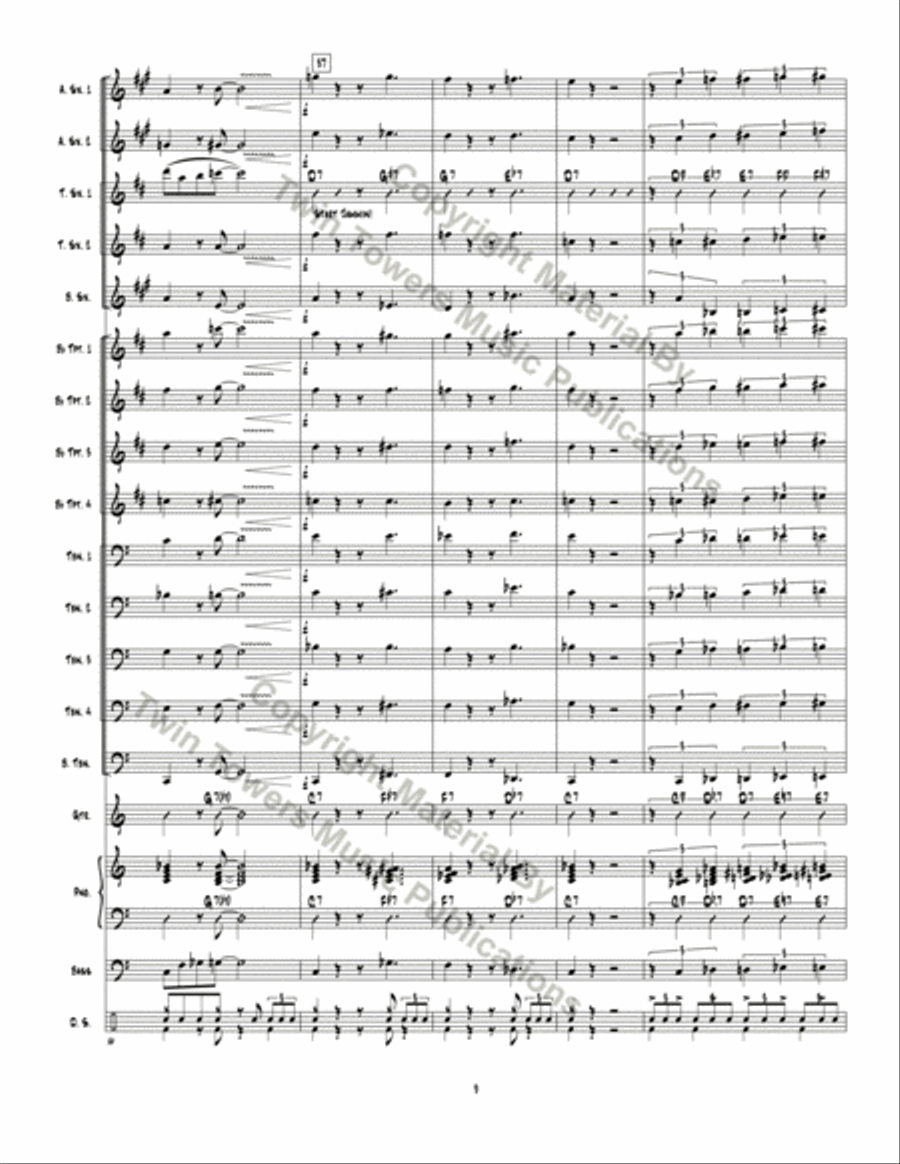 Super 20 Stomp Super 20 Stomp Jazz Ensemble scores gallery preview page 10