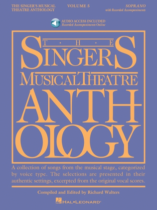 Singers Musical Theatre Anth V5 Sop Book/Online Audio