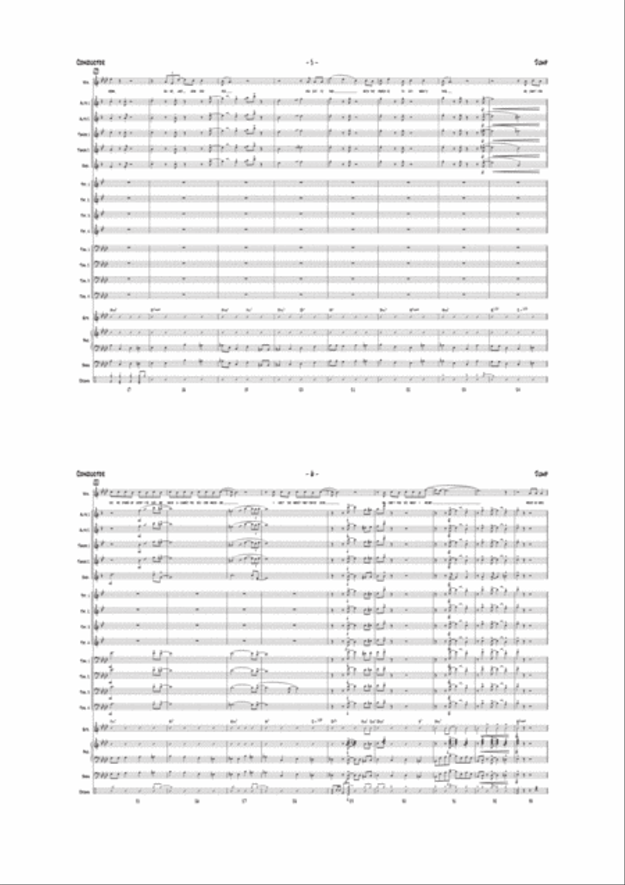 Jump Jazz Ensemble scores gallery preview page 3