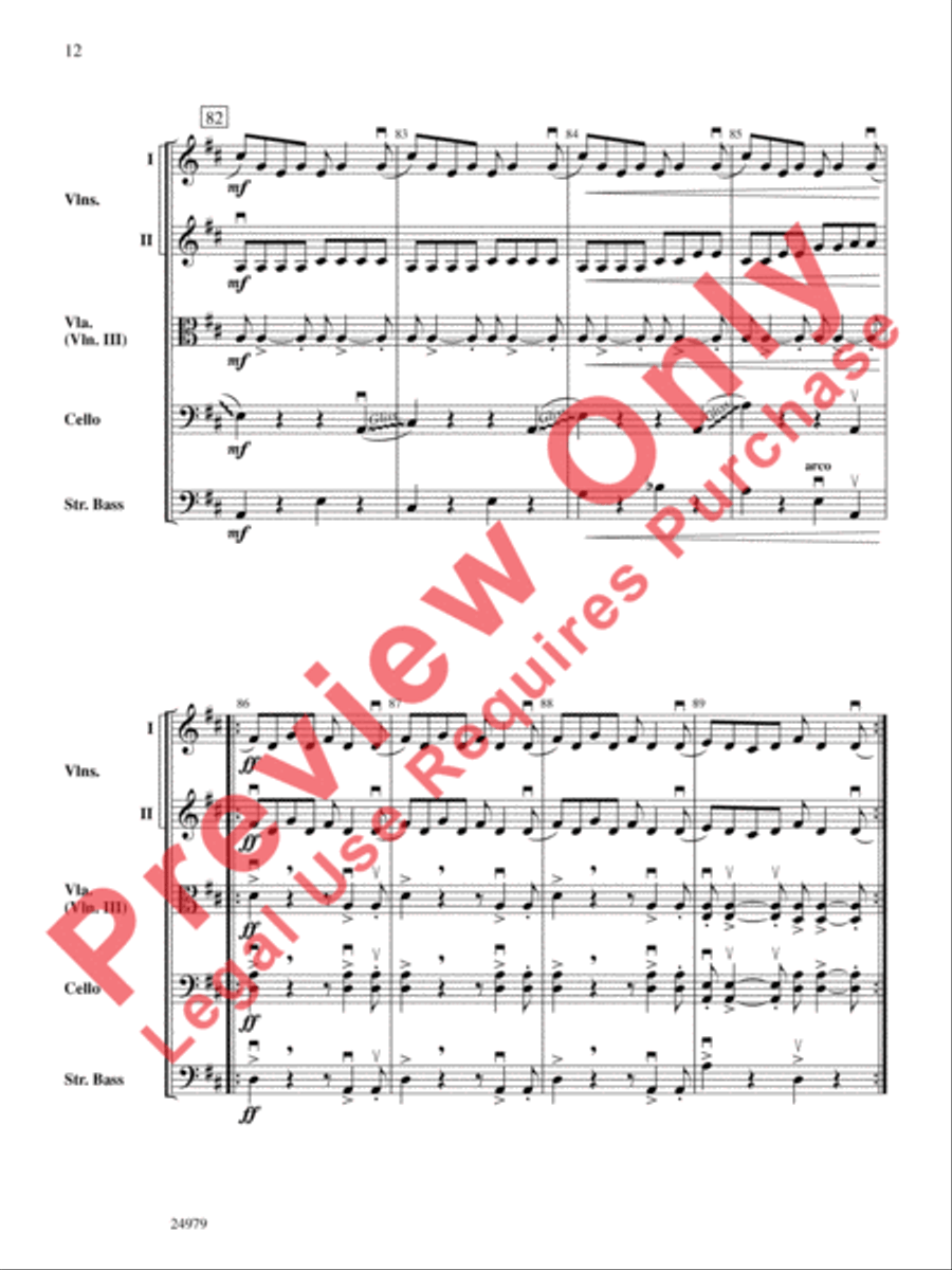 Music for a Found Harmonium String Orchestra scores gallery preview page 13