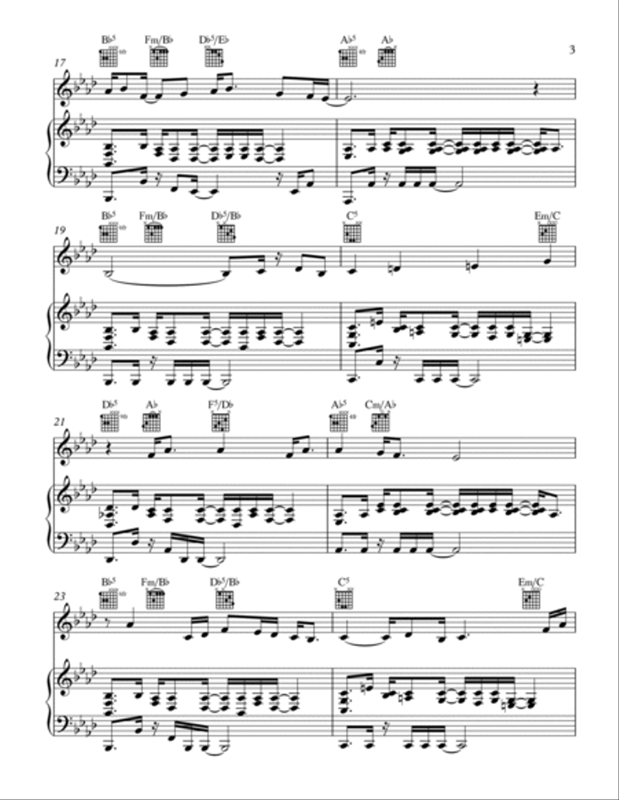 Spoiler Free Spoiler Free Piano scores gallery preview page 4