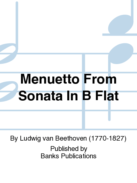 Menuetto From Sonata In B Flat