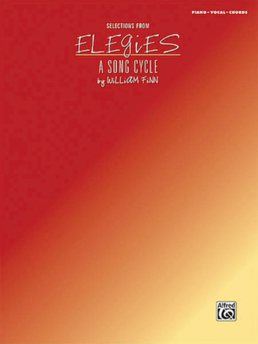 Selections from Elegies - A Song Cycle Piano, Vocal, Guitar scores gallery preview page 1