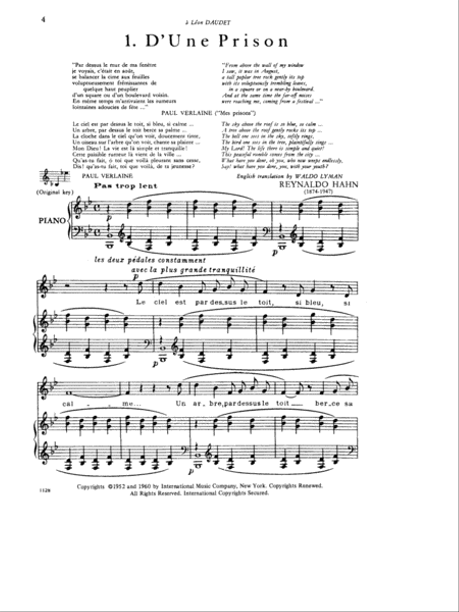 Twelve Songs (Low) Low Voice scores gallery preview page 2
