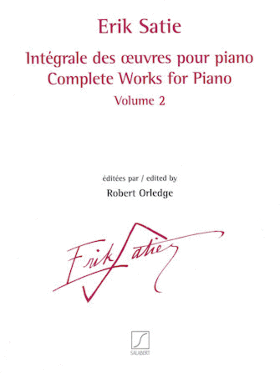 Complete Works for Piano – Volume 2 Piano Solo scores gallery preview page 1
