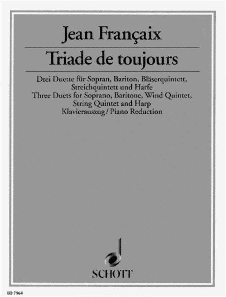 Duets 3 Soprano/baritone