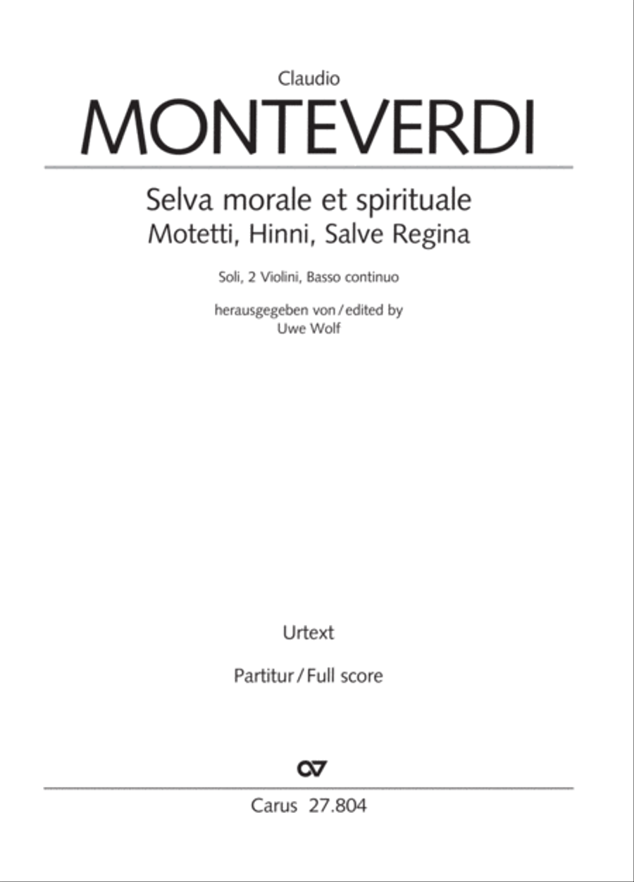 Hinni, Salve Regina, Motetti Score scores gallery preview page 2